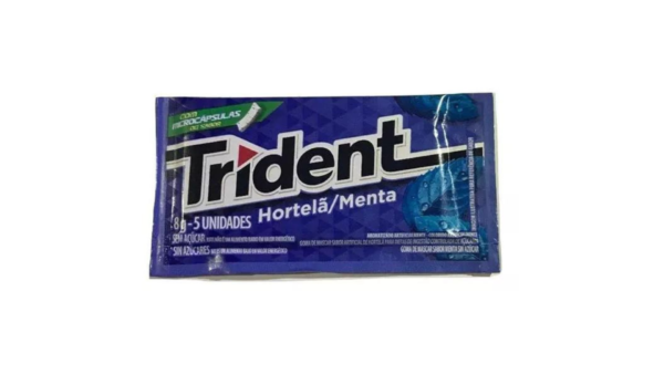 Chiclete – Trident hortelã 8G